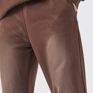 <b>Mens</b> High Quality Casual Flared Acid Wash sweatpants Lightweight Canvas Acid Wash Sweatpants <b>Flare</b> Oversized Distressed - Product Image 4