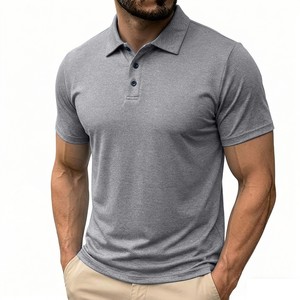 Chemise pour homme à manches courtes, imprimée, tricotée, 100% laine mérinos, respirante, anti-rides, coupe décontractée, pour l'extérieur, 180g - Product Image 3