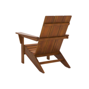 Fauteuil de jardin moderne en teck massif, chaise longue de patio en bois durable pour la détente - Product Image 4