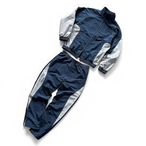Ensemble survêtement coupe-vent personnalisé pour homme, imperméable et résistant au vent, tissu nylon haute qualité, léger - Product Image 4