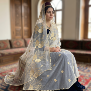 Lot de 12 foulards africains en mousseline pour femmes, châles ethniques, grands hijabs d'été brodés de fleurs et de strass, respirants et durables, OEM - Product Image 2