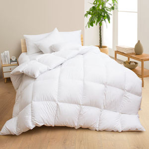 White Washable Reversible Modern Fluffy <b>Bed</b> Quilts for Hotel & Home Use Custom Size OEM Factory - Product Image 1