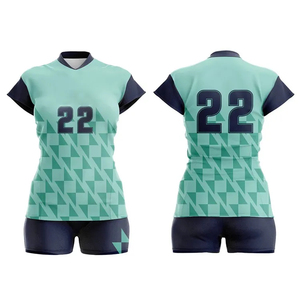 Custom Printed Custom Sublimation Heat-Transfer Sleeveless Unisex Adult Volleyball Jerseys 100% Polyester Breathable Sportswear - Product Image 3