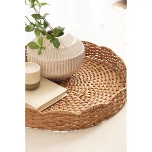 Bulk Vietnam Handcrafted Wove Rattan Storage <b>Basket</b> Shape Eco-friendly Vintage Multifunction Bathroom Kitchen Spice Storage Home - Product Image 1
