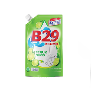 El detergente lavavajillas B29 más vendido está disponible en dos variantes: lima y albahaca+lima - Product Image 1