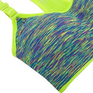 <b>Women's</b> Chic Racerback Bra Strappy Design Wireless Padded Workout Bra Breathable Fitness Crop Top Europe Trend Wholesale 2026 - Product Image 3