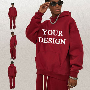 Sweat-shirts à capuche pour hommes, confortables, décontractés, tendance, épais, style streetwear, unis, pour l'hiver - Product Image 3