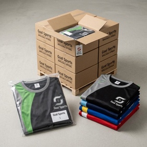 Ensemble de maillots de football personnalisés, impression numérique, uniforme de football en polyester, manches courtes, kit d'équipe - Product Image 5
