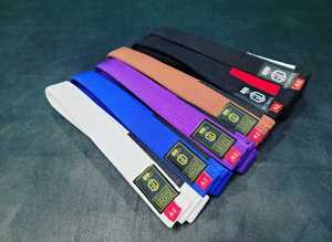 Custom Brazilian Jiu Jitsu BJJ <b>Belt</b> Premium Cotton Martial Arts Grappling Academy Training Competition <b>Belt</b> - Product Image 6