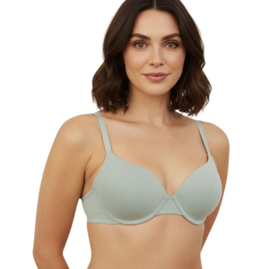 Sujetador Push-Up sin Costuras, Copa 3/4, Color Sólido, Uso Diario, para Mujer, Todas las Temporadas, Spandex/Nylon, Tirantes en Y, No Convertible - Product Image 3