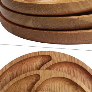 Natural Mango Wood Charger Plate Set Wedding Table Decor Classic Sustainable Handcrafted BPA Free Eco-Friendly Service Plate - Product Image 4