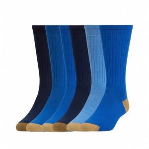 Men's Casual Breathable Striped Slipper Long Tights <b>Socks</b> Airline Inspired for Comfort and Style - Product Image 1