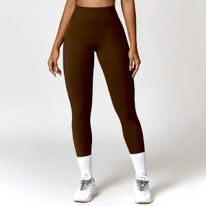 Cross Waist Yoga Pants Women <b>Flare</b> <b>Leggings</b> Bootcut Fitness Tights High Waist Gym Sportswear Custom Logo Activewear - Product Image 2