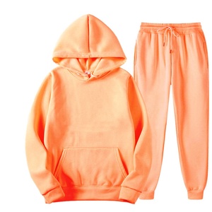 Sudaderas con capucha de gran tamaño con logotipo personalizado de algodón Unisex, sudaderas con capucha lisas en blanco de talla grande impresas, conjunto de sudaderas para hombres de invierno - Product Image 4