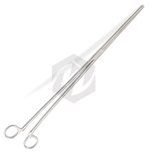 Pinzas Rochester Pean Rectas de 18 Pulgadas, Hemostáticas, Sin Bloqueo, de Acero Inoxidable de Alta Calidad, Instrumento Quirúrgico Médico - Product Image 4
