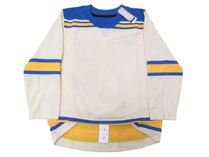 เสื้อฮอกกี้น้ำแข็งแบบสั่งทำได้เต็มที่ ปี 2026 ขายส่ง คุณภาพดีที่สุด สไตล์ใหม่ ชุดฮอกกี้น้ำแข็งแบบซับลิเมชั่น สำหรับชุดกีฬา - Product Image 5