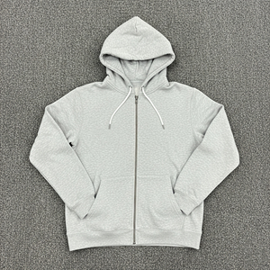 ผู้จัดจำหน่ายเสื้อฮู้ดดี้ซิปแบบโอเวอร์ไซส์พิมพ์ลายกราฟิกพรีเมียมสำหรับผู้ชาย ผ้าฝ้ายหนา สไตล์สตรีทแวร์ ขายส่ง - Product Image 3