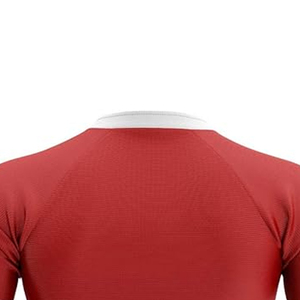 Camiseta de rugby atlética premium con logotipo personalizado del equipo, ropa deportiva de secado rápido que absorbe la humedad para competición - Product Image 2