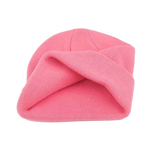 Gorro de Punto Clásico Personalizado con Puño, Gorro de Invierno Suave de Acrílico, Fabricante de Prendas de Punto con Etiqueta Privada OEM ODM - Product Image 4