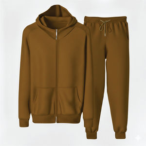 Ensemble de survêtements décontractés pour femmes de haute qualité, 2 pièces, avec logo personnalisé, en coton respirant, ensemble deux pièces avec sweat à capuche - Product Image 2