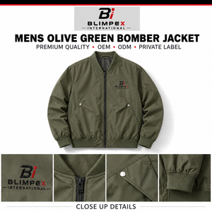 Blouson Tactique Léger Zippé en Polyester/Coton de Haute Qualité, Veste Utilitaire Décontractée, Blouson Aviateur MA-1, Teint Uni Style Urbain - Product Image 6