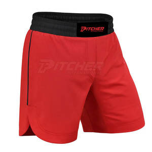 Pantalones Cortos de MMA para Hombre, Ligeros, de Secado Rápido, Cómodos, Duraderos y Flexibles, para Entrenamiento de Lucha y Grappling - Product Image 3