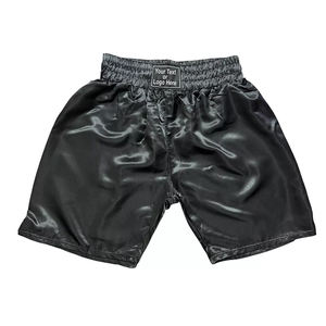 Shorts d'entraînement MMA professionnels pour hommes, légers, en satin, avec cordon de serrage, hautement respirants, écologiques, pour entraînement en cage - Product Image 1