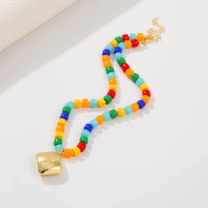 Collares de Cuentas de Resina Hechos a Mano Personalizados de Craft Valley al por Mayor con Diseño de Ángel Grabado para Bodas, Logotipo Personalizado y MOQ de 25 - Product Image 4