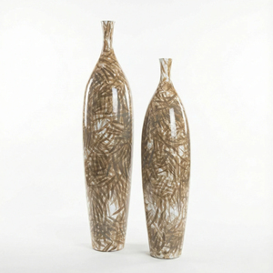 Juego de Jarrones de Vidrio Redondos Mate de Estilo Contemporáneo, Tamaño Alto, para Decoración de Bodas y Eventos, Jarrones Altos para Decoración del Hogar - Product Image 1