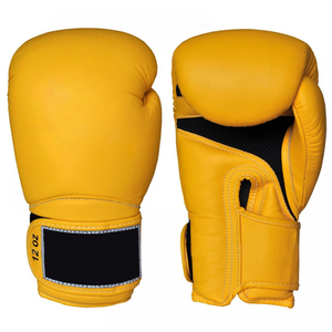 Gants de boxe MMA en cuir véritable de qualité supérieure, logo personnalisé, évacuation de l'humidité pour hommes - Product Image 3