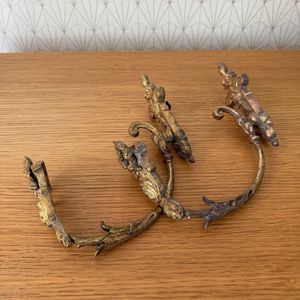 Attache de rideau de luxe en métal, attache de rideau de luxe pour draperie, support de rideau de fenêtre pour maison et hôtel, en laiton et aluminium - Product Image 6