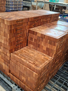 Tabla de Cortar Rectangular de Madera de Acacia Blue Lotus con Asa, Duradera, Ecológica, Apta para Lavavajillas, Ligera - Product Image 5
