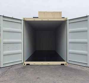 Contenedor de Envío Seco Azul de 20 pies/40 pies, Contenedor de Carga Vacío para Ferias Comerciales, Oficina, Almacenamiento y Transporte - Product Image 6