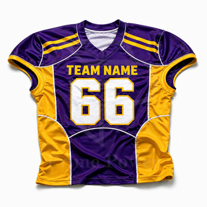 Conjunto de Uniforme de Fútbol Americano Personalizado 2026, Pantalones y Camiseta con Diseño Sublimado, Duradero, Transpirable y Ecológico - Product Image 4