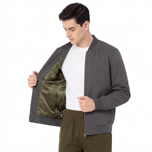 Nouvelle Veste Teddy Homme Personnalisée en Cuir PU de Haute Qualité, Collection Printemps Décontractée, Vente en Gros Directe Usine, ODM, Logo Privé - Product Image 3