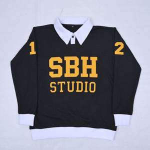 Camiseta de Rugby con Bordado Personalizado, Estilo Polo para Hombre, Logotipo Chenille en la Manga Delantera, Ropa Deportiva Informal Premium, Uniforme, Jersey, Camisetas Polo - Product Image 4