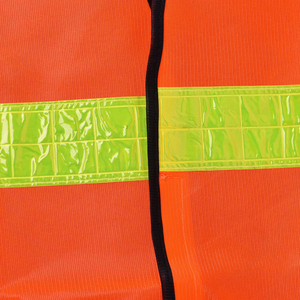 Chaleco de Seguridad para Hombre, 100% Poliéster, Transpirable, Ligero, con Múltiples Bolsillos, Cierre de Seguridad, Alta Visibilidad - Product Image 6
