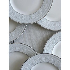 Excellent Quality Reusable Circular Pattern <b>Dinner</b> <b>Set</b> New <b>Bone</b> <b>China</b> Ceramic Porcelain Tableware From India Manufacturer - Product Image 5