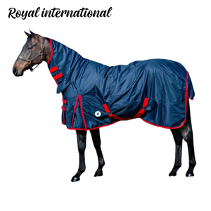 Couverture imperméable pour cheval avec couvre-cou intégré |   Couverture d'hiver robuste et respirante pour chevaux, imperméable pour l'extérieur - Product Image 3