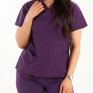 Camisetas Médicas de Manga Corta de Alta Calidad para Hospital, Uniformes Clínicos, Camisetas de Laboratorio para Unisex - Product Image 2