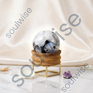 Boule de pierre précieuse brute polie, figurine sculptée en cristal pour la décoration intérieure, inspirée du Feng Shui - Product Image 2