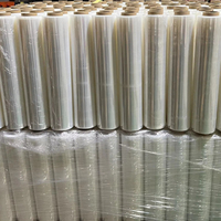 Film étirable écologique souple pour palettes, en LLDPE, avec logo personnalisé, idéal pour la promotion et l'utilisation en supermarché