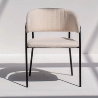Chaise de salle à manger Vandana Zentrix Prime Boucle avec un design ergonomique moderne et un confort premium