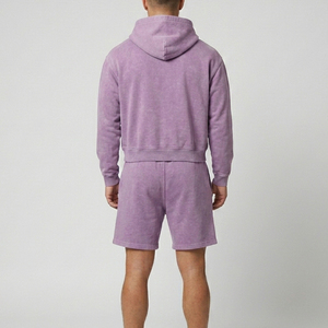 Top Selling Custom Logo Size <b>and</b> Color <b>Men</b> <b>Hoodie</b> & <b>Shorts</b> <b>Sets</b> Custom <b>Men's</b> Streetwear <b>Hoodie</b> <b>and</b> <b>Shorts</b> <b>Set</b> - Product Image 3