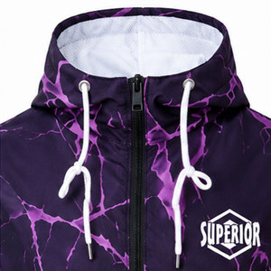 Chaqueta Cortavientos Personalizada Premium para Hombre, Ligera, Impermeable, para Aventuras al Aire Libre, Correr, Senderismo, Ropa Deportiva, Directo de Fábrica - Product Image 3