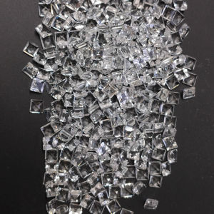 โทแพซสีขาวธรรมชาติ 4 มม. ทรงสี่เหลี่ยมเจียระไนแบบสเต็ปคัต คุณภาพดีที่สุด สำหรับทำเครื่องประดับ - Product Image 1