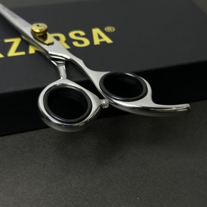 Customized Adjustable Sharpness Stainless Steel Professional Salon Barber <b>Scissors</b> Reinforced Construction Japanese Handle for - Product Image 2