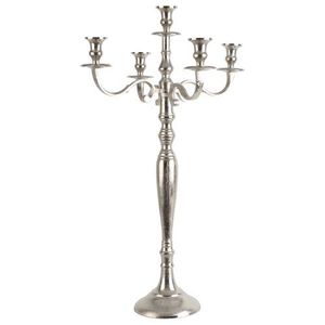 Candélabre à 7 bougies en or antique, support en métal, centre de table, décoration de mariage, banquet, maison - Product Image 6