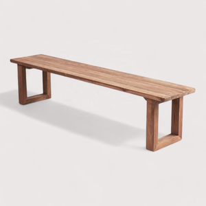 Conjunto de Mesa y Sillas para Restaurante, Madera Maciza de Nogal Sudamericano, para Decoración de Muebles de Jardín - Product Image 5
