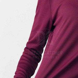 Women's Long Sleeve Scrub Shirt Spandex/Polyester Durable Comfortable Fit Needle Detection for Hospital Use Layering Workwear - Product Image 6